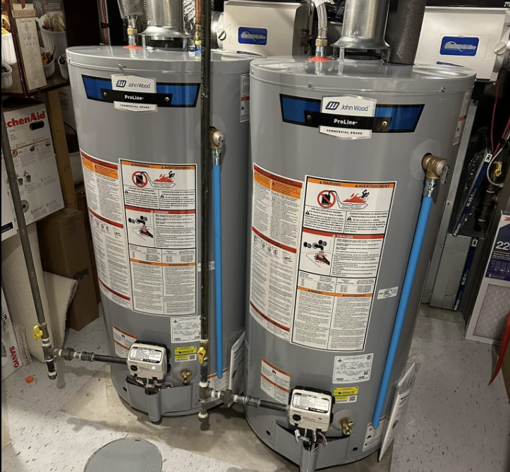 Tankless water heater installation in Calgary